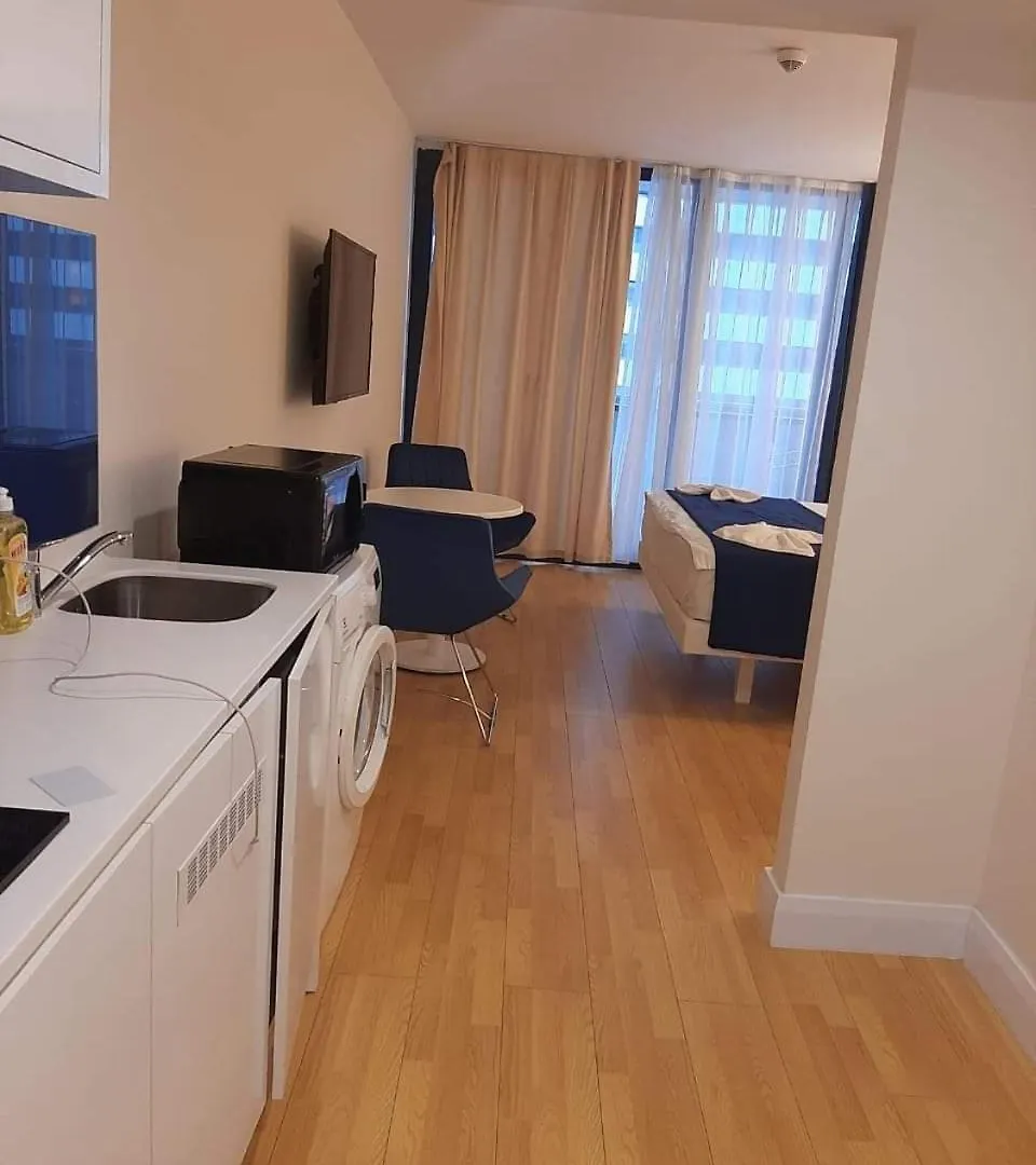 Orbi City Studio With Sea View, C Block, Floor 8, 24 Batumi Apartment